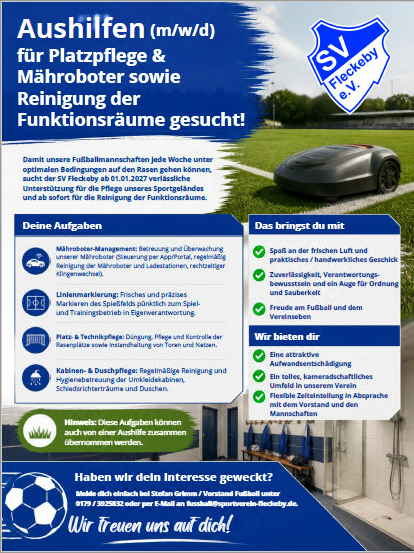 Aushilfen gesucht